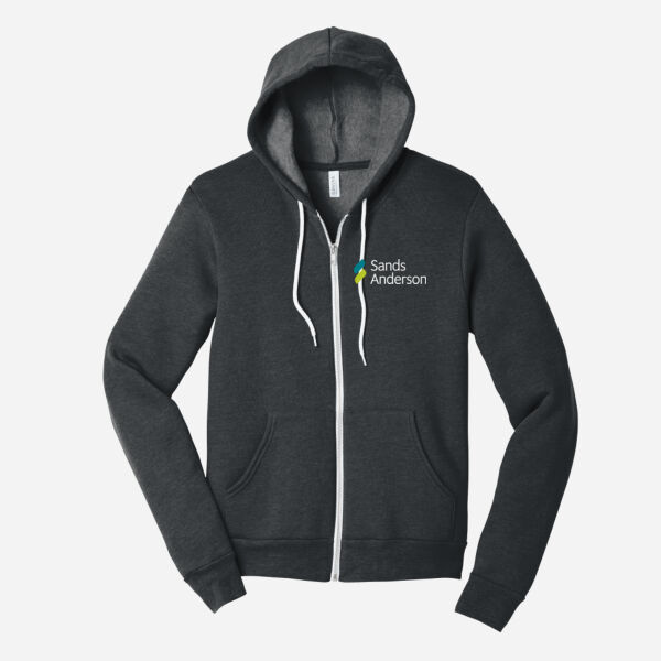 Unisex Sponge Fleece Full Zip Hoodie Thumbnail